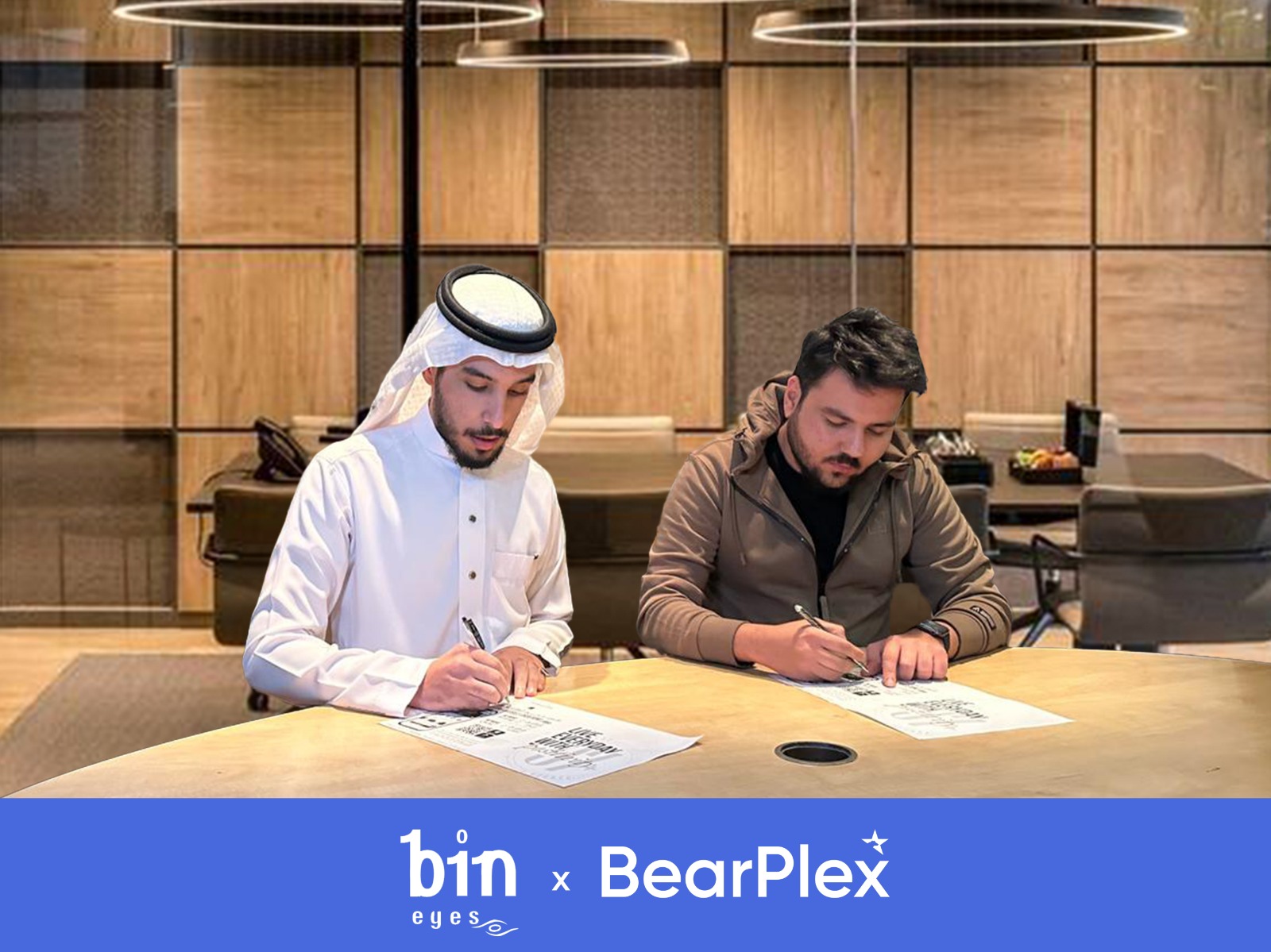 BearPlex signing partnership agreement with Bineyes